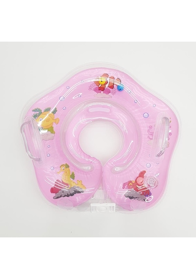 Bebek Yüzme Havuz Boyun Simidi - Pembe
