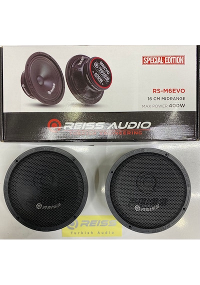 Reıss Audıo Rs-M6Evo 16Cm Midrange 400Wat 100Rms İki Adet