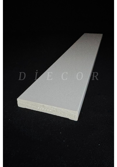 Diecor Dekoratif Boyanabilir 15 Adet 6 Cm Polistren Duvar Çıtası Beyaz 6 Cm Model:xa188