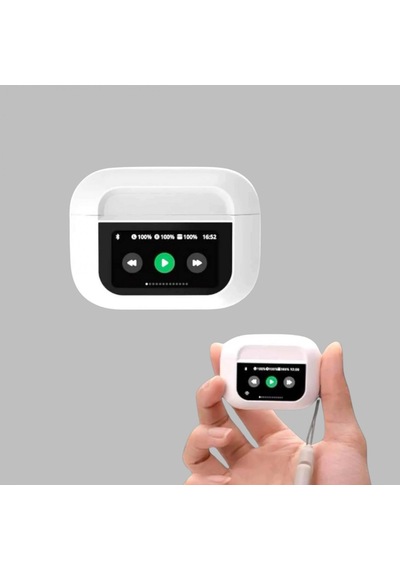 Anc Gürültü Engellemeli Dokunmatik Bluetooth Kulak İçi Kulaklık Dijital Ekranlı Şarj Kutusu 00