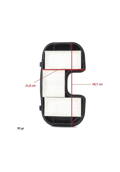 Fakir Intra Veyron Basic Turbo Süpürge Hepa Ve Çıkış Filtre Seti