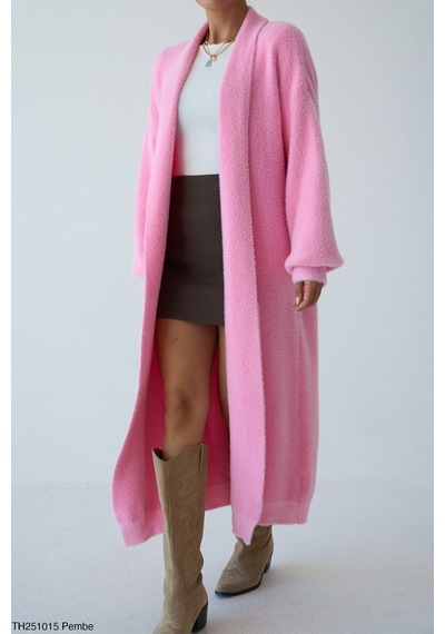Miss Beyoğlu Kadın Oversize Uzun Triko Hırka Pembe, Taş, Bej , Siyah , Kahve , Sarı , Bebe Mavi-standart Beden Pembe Miss Beyoğlu Kadın Oversize Uzun Triko Hırka Pembe, Taş, Bej , Siyah , Kahve , Sarı , Bebe Mavi-standart Beden Pembe