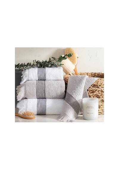 Borla Gri El Havlusu 30x50 Cm Çok Renkli