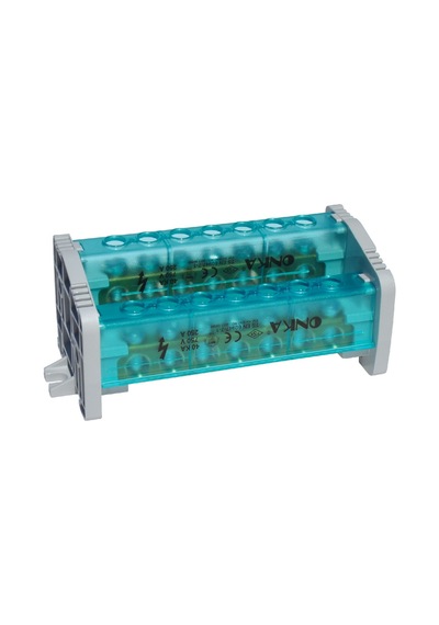 Onka 1080036 ,2-kutup/7-kanal/250a Dağıtım Bara