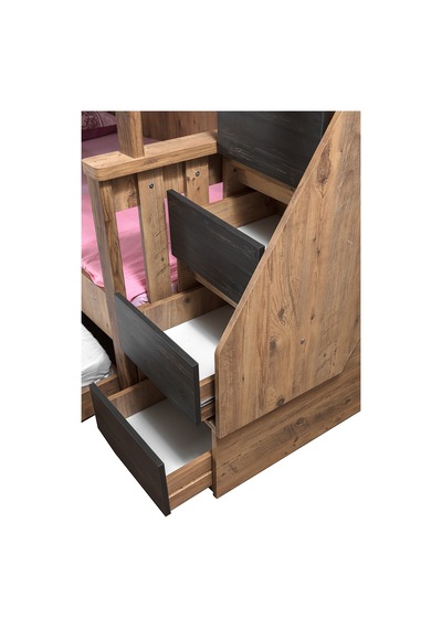 Ranza, Diva Mdf Profil Ayrılabilir Ranza - Beyaz 2 Adet Comfort Yatak Antrasit 90 X 190 CM Ranza, Diva Mdf Profil Ayrılabilir Ranza - Beyaz 2 Adet Comfort Yatak Antrasit 90 X 190 CM