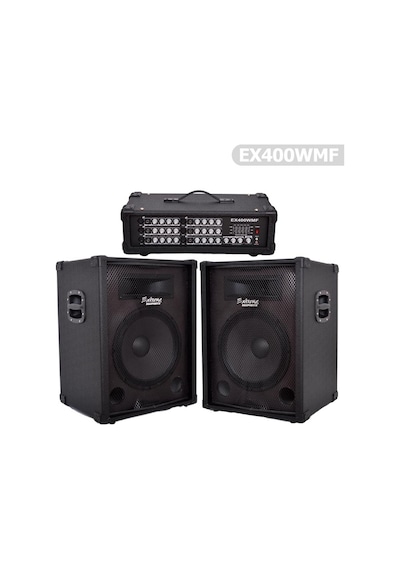 Extreme Amfi Ses Sistemi 2 Kolon Kafa Ex400Wmf