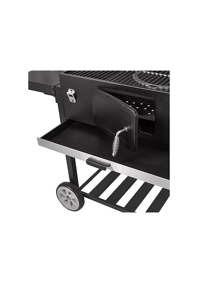 Kingstone Black Angus XXL Fırınlı Kömürlü Barbekü Mangal
