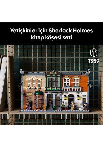 Icons Sherlock Holmes 10351 Yetişkinler Için Koleksiyonluk Model Yapım Seti