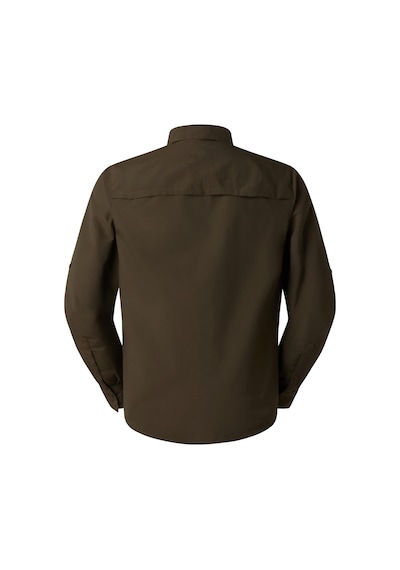 The North Face M Sequoıa Long Sleeve Shırt Green Çok Renkli