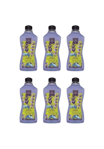 Eyüp Sabri Tuncer Alaçatı Lavantası Doğal Zeytinyağlı Sıvı Sabun 6 x 1500 ML