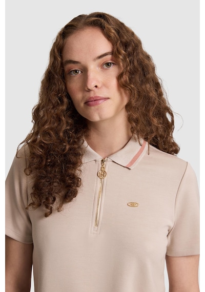 U.S. Polo Assn. Kadın Taş Tişört 50323481 Vr049 Taş Rengi