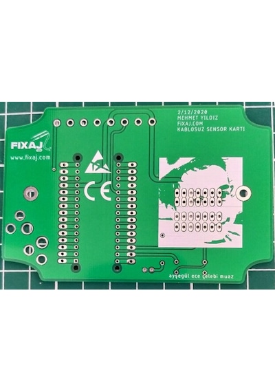 Fixaj 3In1 Pcb Arduino Nano Ve Lora Modülleri Için Hazır Pcb