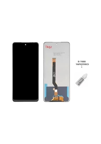 Tecno Spark 8t Uyumlu Korlshow Lcd Ekran Dokunmatik Servıce Pack Lcd + B-7000