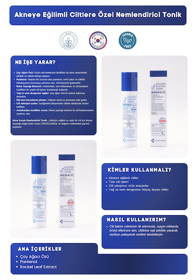 Centecassol Çay Ağacı Yaprağı Özlü Vegan Yatıştırıcı ve Onarıcı Tonik 150 ML