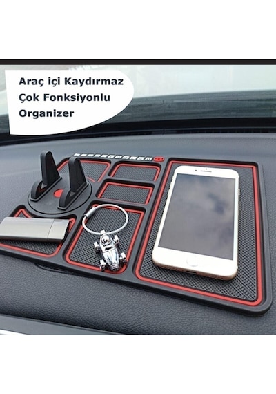 Kemboss Otomobil, Araç Içi Torpido Kaydırmaz Telefon Tutucu Numaratör Organizer