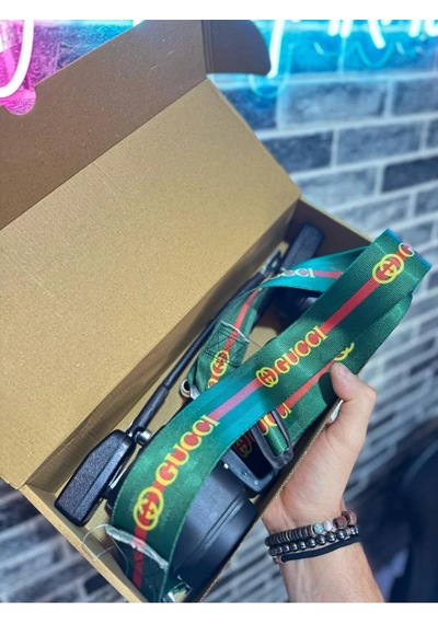 Gucci Baskılı Ön 2'li Tofaş Emniyet Kemeri Takımı