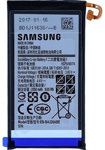 Samsung Galaxy Uyumlu A3 A320 2017 Eb-ba320abe Batarya