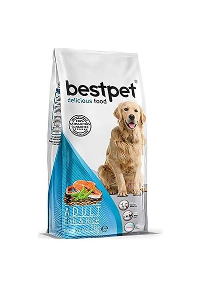 Yetişkin Köpekler İçin, Balık Etli Ve Pirinçli Kuru Mama, 15 Kg