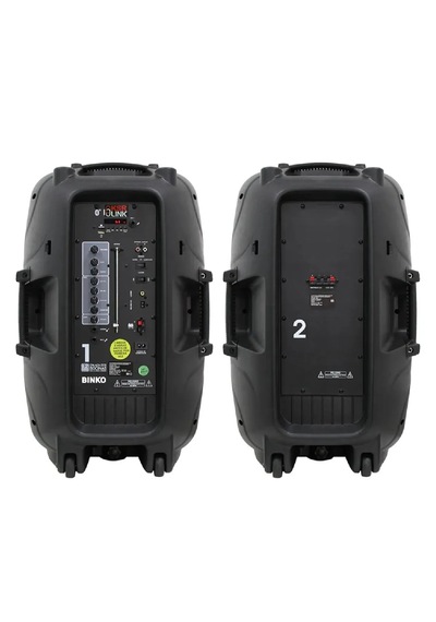 Hoparlör Seti 900w Bluetooth Şarjlı Işıklı Part Box +2 Mikrofon