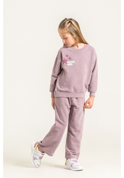 Rolypoly Kız Çocuk Creative Mood Mavi Eşofman Takımı Rp3927-c-v3 Rp3927-c-v3