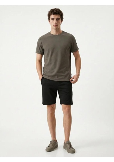 Loft Lf2042285 Erkek Kısa Kol T-shirt Khakı