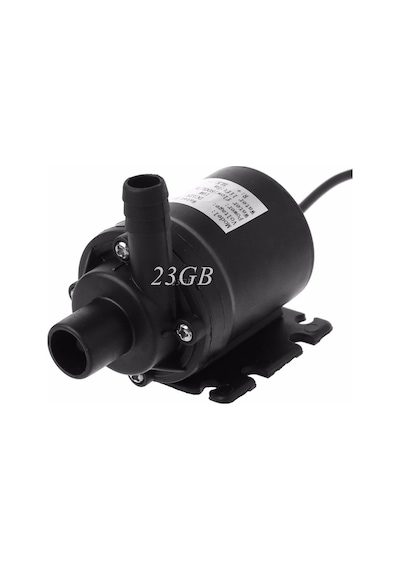 12 Volt Dalgıç Tip Mini Su Pompası 800 L/Saat 8 x 5 x  6,5 Cm