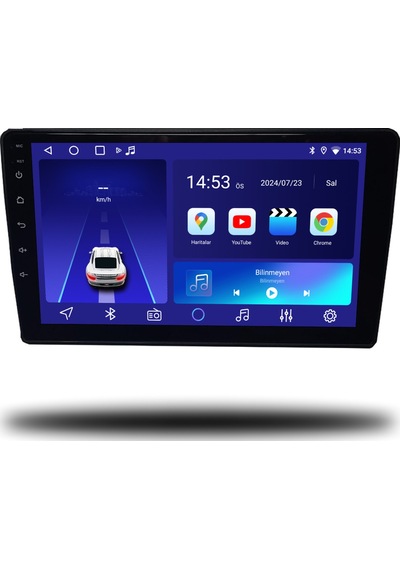 Chevrolet Captiva 2007-2011 8+256 Gb Premium Ekran Android Carplay Multimedya Teyp Yazılımsal 9"
