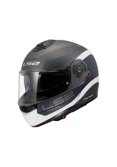 Ls2 Strobe 2 Vıctory Mat Gri-mavi-kum Kask Renkli
