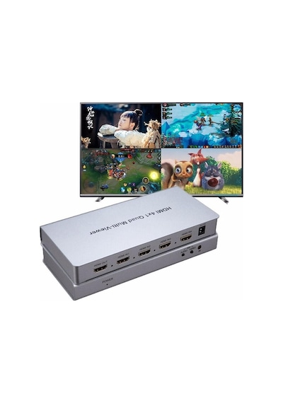 Novacom Nvc-hdsw4-q 4k Hdmı 4x1 Quad Multi-viewer 4giriş 1çıkış