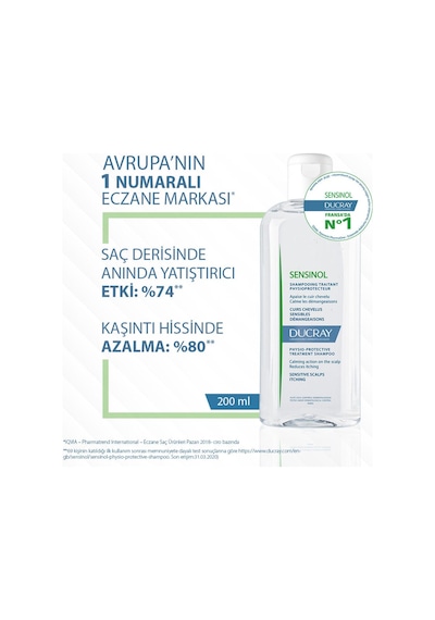Ducray Sensinol Sampuan 200 ML