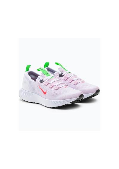 Nike React Run Flyknit Walk Runnig Shoes Hafif Esnek Yürüyüş Koşu Ayakkabısı Pembe Pembe