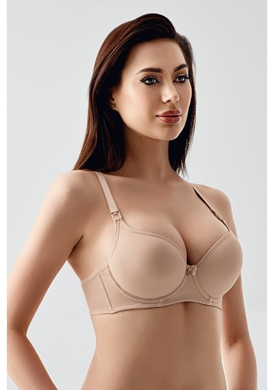 Newbra Kaplı Emzirme Sütyen - Ten Ten Rengi