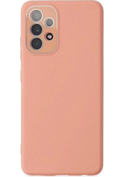 Cosmotex Newface Samsung Galaxy Uyumlu  A33 5g Kılıf Lansman Glass Kapak - Pembe