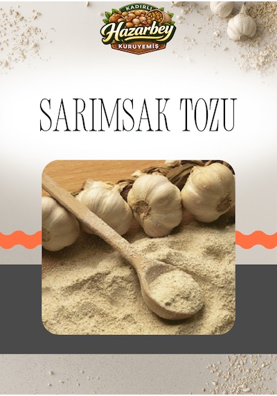 Kadirlihazarbey Sarımsak Tozu 250 Gr