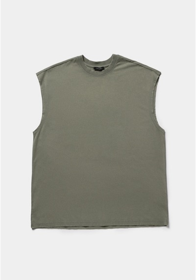 Colin's Colins Oversize Fit Erkek Yeşil Atlet Cl1080568 Q1.v2 Sag Sage