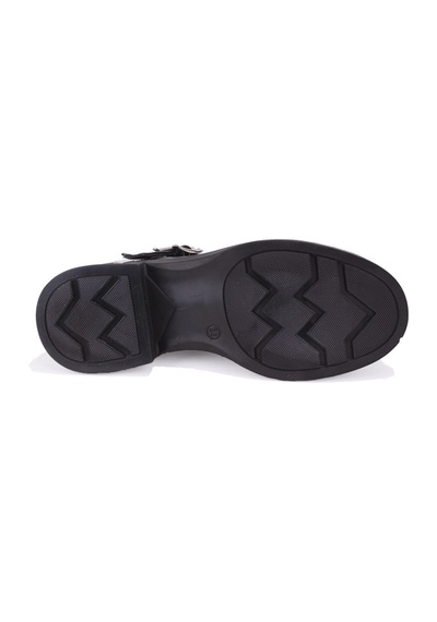 Dagoster Dza07-1004v01 Siyah Günlük Loafer Kadın Ayakkabı Siyah