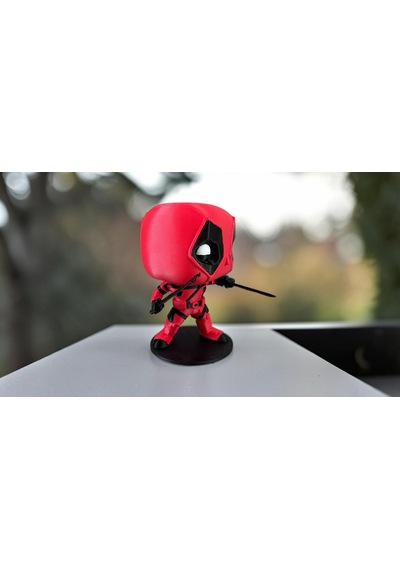 Funko Pop Marvel Deadpool Figür 10 Cm Koleksiyonluk Standlı Masaüstü Dekoratif Biblo Oda Dekoru
