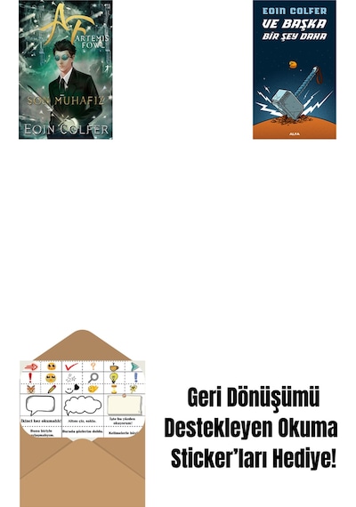 Artemis Fowl 8 - Son Muhafız + Ve Başka Bir Şey Daha + Okuma Sticker'ları