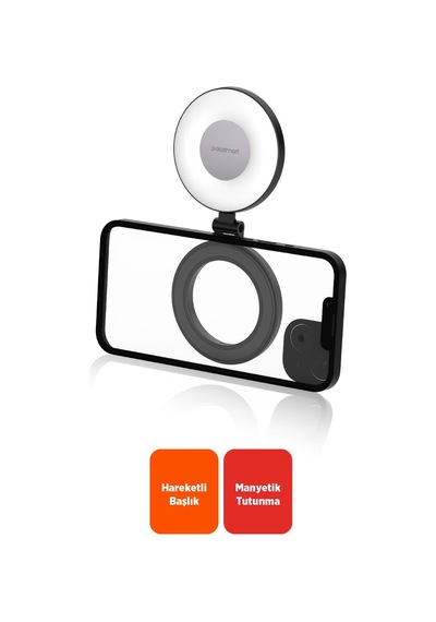 Polosmart Pbs158 Şarjlı Dokunmatik Magsafe Selfie Işığı