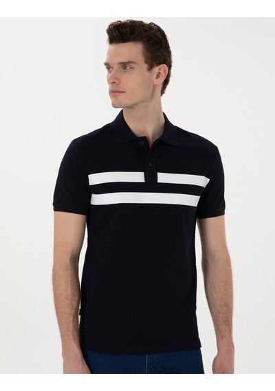 Pierre Cardin Erkek Lacivert Tişört 50310154-vr033 Lacivert