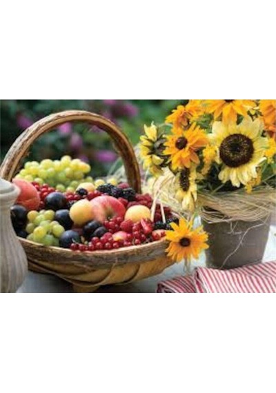 Puzzle 1000 Parça Fruit And Sunflower