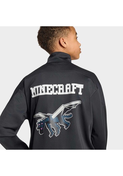 Adidas Minecraft Çocuk Siyah Ceket Kh3203