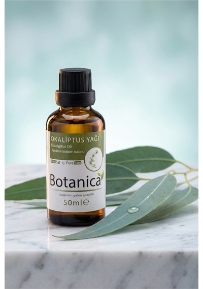 Botanica %100 Saf Okaliptus Yağı Kas Gevşetici Masaj Rahatlatıcı Doğal Uçucu Bitkisel Aromaterapi 50 Ml 50 ML