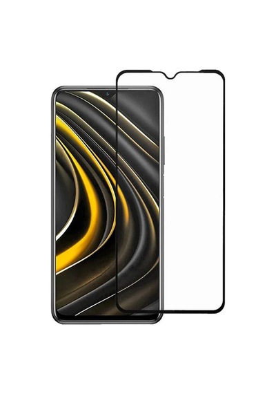 Xiaomi Poco M3 Full Glue Tempered Full Cam Ekran Koruyucu- 5775