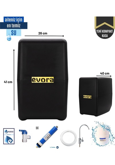 Vontron Membranlı 5Aşamalı 8Lt Kapalı Kasa Pompasız Su Arıtma Vontron Membranlı 5Aşamalı 8Lt Kapalı Kasa Pompasız Su Arıtma