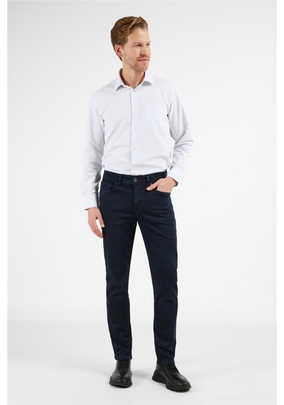 İmza Lacivert Gabardin 5 Cep Düz Paça Casual Slim Fit Pamuklu Denim Pantolon 1023255165 Lacivert İmza Lacivert Gabardin 5 Cep Düz Paça Casual Slim Fit Pamuklu Denim Pantolon 1023255165 Lacivert