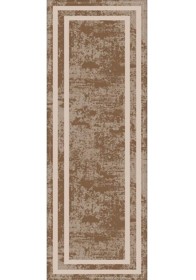Vizon Çerçeveli Desen Premium Masa Örtüsü Runner Rnr519n11