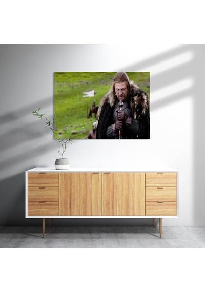 Cakasepetim Yüzüklerin Efendisi Sean Fasulyesi Ahşap Mdf Tablo