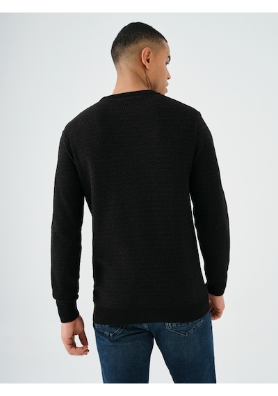 Regular Fit Erkek Kazak Antra Melanj