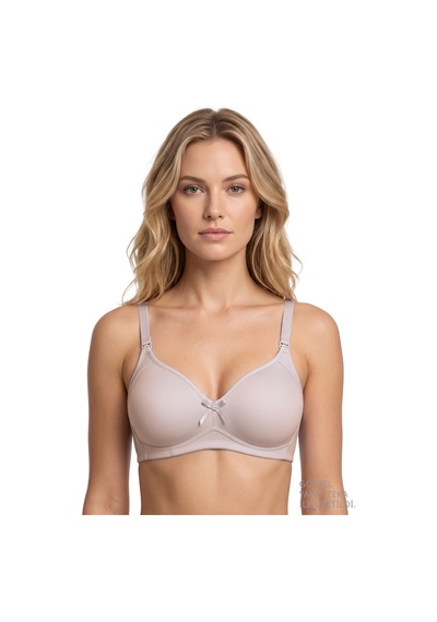 Cottonill Bra - Celina Balensiz Kaplı Toparlayıcı Minimizer Büyük Beden Kadın Sütyen 3'lü Paket Çok Renkli